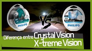 Veja a diferença entre a Lâmpada Crystal Vision e X-Treme Vision Philips - TUNING PARTS