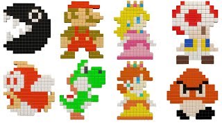 Super Mario Party - Puzzle Hustle - Minigame - Stage 1-10