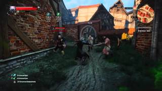 The Witcher 3 NG+ death march Мясник из Блавекина