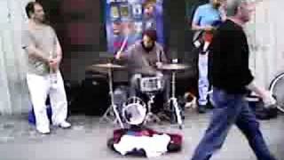 Joe Truglio - busking on the streets of liverpool