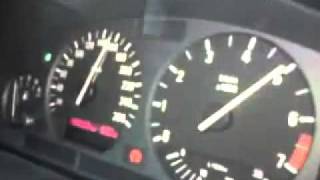 BMW E36 328i разгон до 200 км/ч