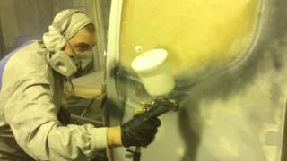 Покраска кабины грузовика Renault #Paint Renault