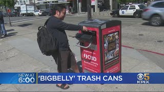 San Francisco Unveils New Smart Bigbelly Trash Cans
