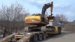Погрузка экскаватора