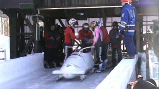 2009-2010全日本ボブスレー選手権大会　スタート