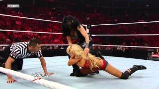 WWE Raw 07/11/11 - Melina vs. Kelly Kelly