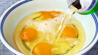 【小穎美食】把啤酒倒入雞蛋裡，沒想到這麼厲害，頭次見這做法，真是高手在民間