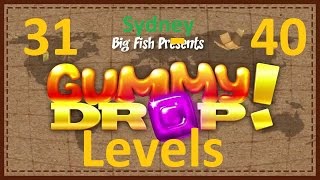 Конфетки! Gummy Drop! - Sydney - Сидней  Level  31 - 40 + Helping hand (31 - 40 уровень) прохождение