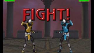 M.U.G.E.N MK Project (PC) - Cyrax Gameplay!