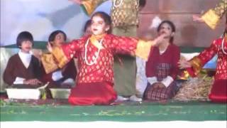 Pakhe's Class III Annual function -Bhutani girl