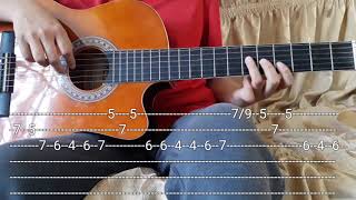 XXXTentacion-Jocelyn Flores , tablaturas guitarra