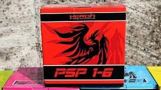 Heron PSP 1-6 Batterie Feuerwerk | PyroExtremGermany