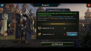 King of Avalon - library of war - where to focus