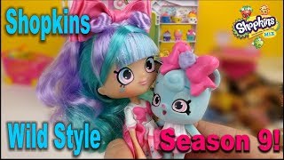 Shopkins Season 9 Wild Style Unboxing! Распаковка+мультик Шопкинс 9 сезона!