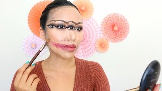 Confusing 4 Face Makeup Tutorial !!!