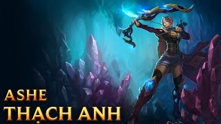 Ashe Thạch Anh - Amethyst Ashe - Skins lol