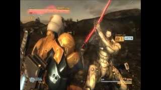 Metal gear rising: Revengence Sam battle guide Chosen by History. S rank with Gray fox