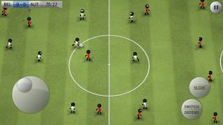 Stickman Soccer, World Season Belgium -  Austria Match Android GamePlay 7