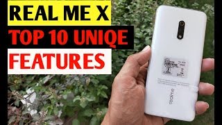REALME X TOP 10 UNIQE FEATURES