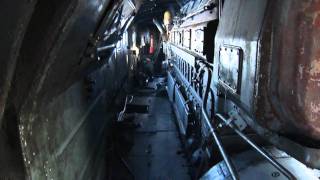 Тепловоз ТЭ3-7770 видео из дизеля и кабины