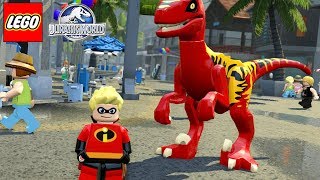 O INCRÍVEL DINOSSAURO DO FLECHA DE OS INCRÍVEIS no LEGO Jurassic World Criando Dinossauros #62