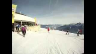 AMPUTEE SKI WITH PROTHESY KNEE