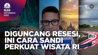 Jurus Sandi Uno Perkuat Sektor Wisata Hadapi Guncangan Resesi