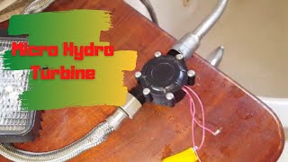 Testing micro Hydro power turbine Ac output?