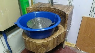 Гончарный круг из стиральной машины (часть первая)