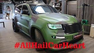 Jeep Grand Cherokee SRT8, ремонт головной оптики