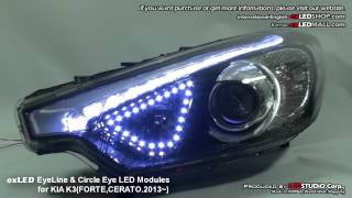 exLED CircleEye LED Module for KIA K3(Forte,Cerato.2013~)