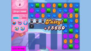 Candy Crush Saga Level 1837 New NO BOOSTERS Cookie