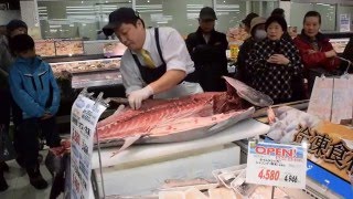 【北海道観光】マグロ解体（東光）＝北海道の絶景