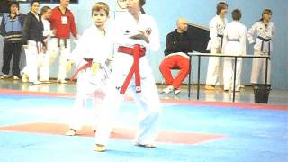 Aleksa Tosic & Maja Babic, 4th Serbia Kwon Open 2011, pairs-bronze.