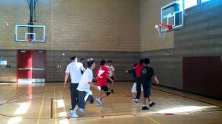Avis driver playing bastketball
