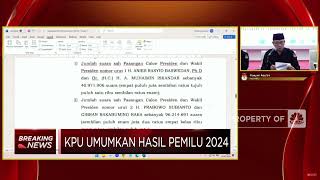 Sah! Pemilu Satu Putaran, Prabowo-Gibran Pemenang Pilpres 2024