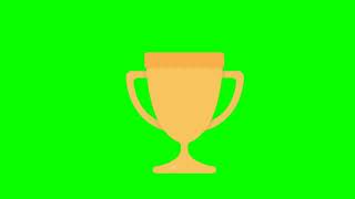 Trophy, приз, награда: футажи на хромакее