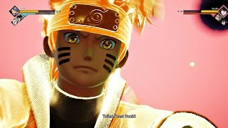 JUMP FORCE - Naruto vs Goku & Sasuke Gameplay + Naruto's Ultimate Attack