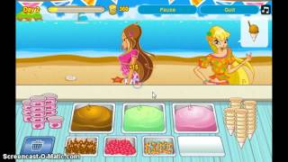 Winx Games Tutorials-Episode 1, Gardenia Ice-Cream Shop