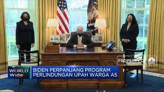 Biden Perpanjang Program Perlindungan Upah