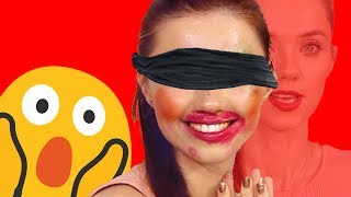 ❤ЧТО ОН СО МНОЙ СДЕЛАЛ❤МАКИЯЖ В СЛЕПУЮ- Я ПРОТИВ МУЖА❤ Бьюти ЧЕЛЛЕНДЖ для девушек❤