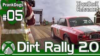 #05【Dirt Rally 2.0 on Xbox One】失意の奮走【大型犬の実況】【パッドで頑張る】