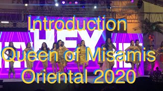 Introduction of Candidates Queen of Misamis Oriental 2020