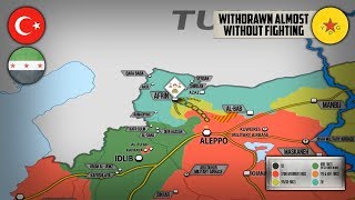 19 марта 2018. Военная обстановка в Сирии. Протурецкие силы полностью заняли Африн почти без боя.