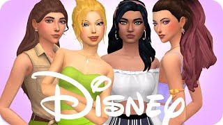 DISNEY HEROINES | Sims 4 Create A Sim