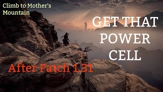 Horizon Zero Dawn - Mother's Mountain Access after Patch 1.31 - Power Cell Location