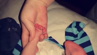 Baylor & his long toes