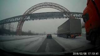 Просто дорога немножко нечищена