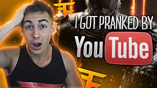 I GOT PRANKED BY YOUTUBE!!
