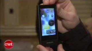 Samsung p3 amazing new  mp3 player (CES 2009)